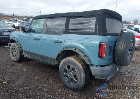 2022 Ford Bronco Big Bend z USA, uszkodzony, nr VIN 1FMDE5BH7NLA85701